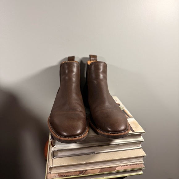 Black Brown Black Crown 1826 Dark Brown Leather Men’s Ankle Boots - Picture 2 of 15